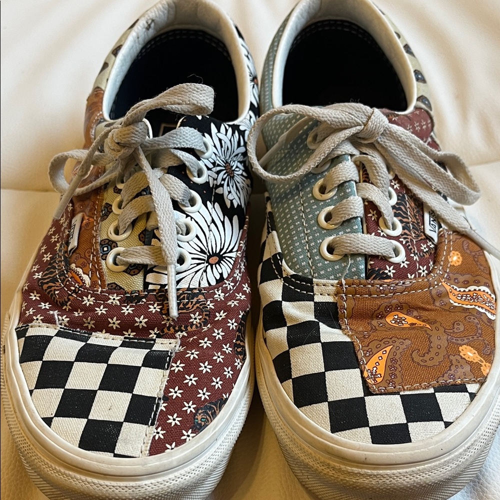 Vans Multicolor Patchwork Sneakers